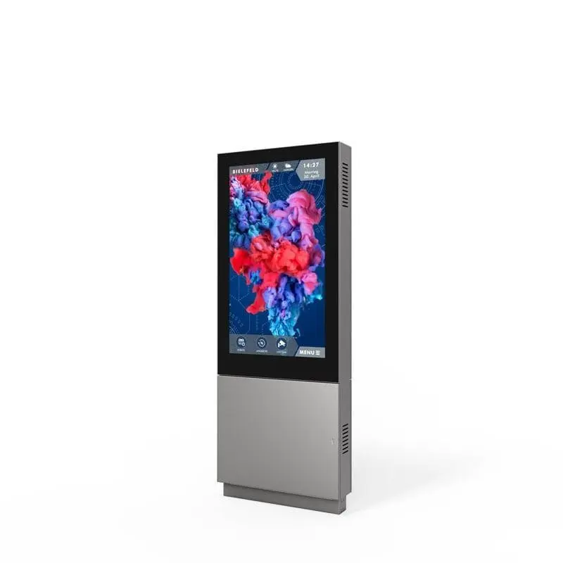e.Vitrum® Monitorvitrine - Stele