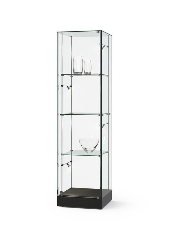 Säulenvitrine Ganzglas Säulenvitrine Ganzglas